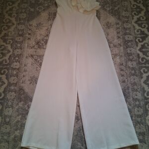 DO+BE White Wide Leg Jumpsuit